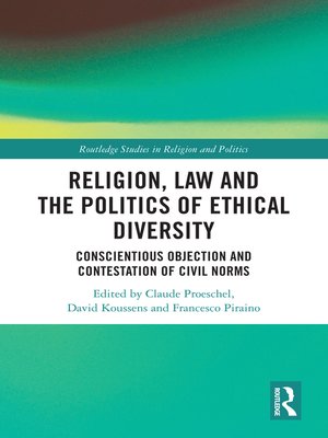 cover image of Religion, Law and the Politics of Ethical Diversity